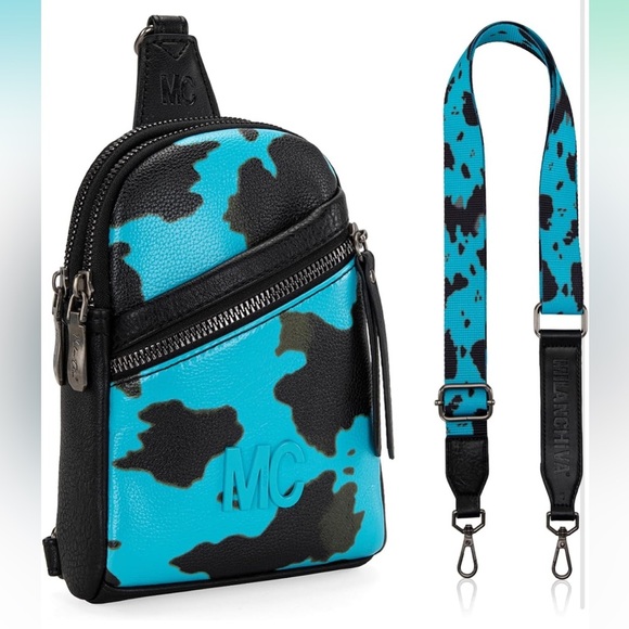 Western Cow print Crossbody Bag - Picture 3 of 7